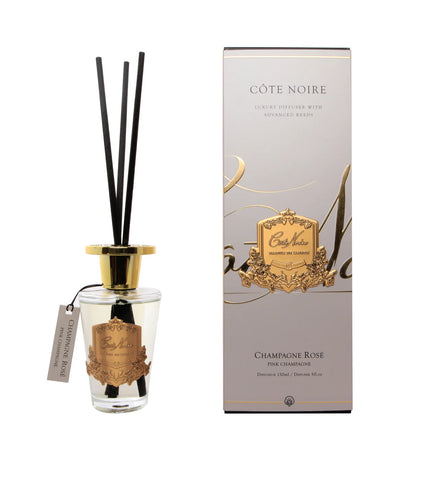 Cote Noire Diffuser Set - 150ml - Pink Champagne - Gold