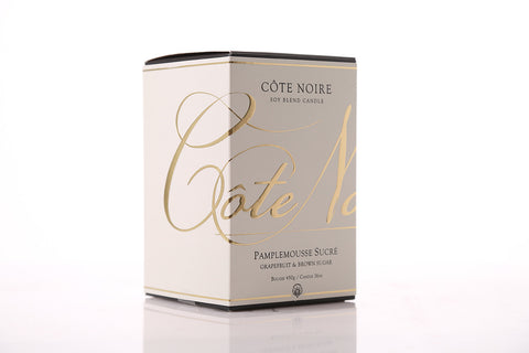 Côte Noire 450g Sviečka - Grapefruit & Brown Sugar