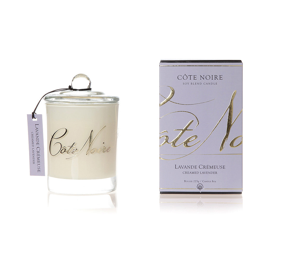 Côte Noire 225g Sviečka - Creamed Lavender