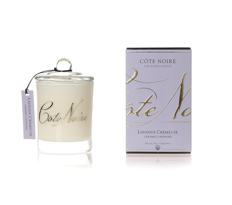 Côte Noire 225g Sviečka - Creamed Lavender