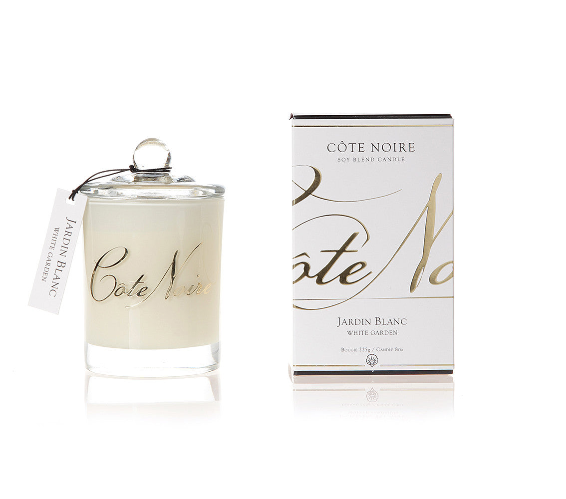 Côte Noire 225g Sviečka - White Garden