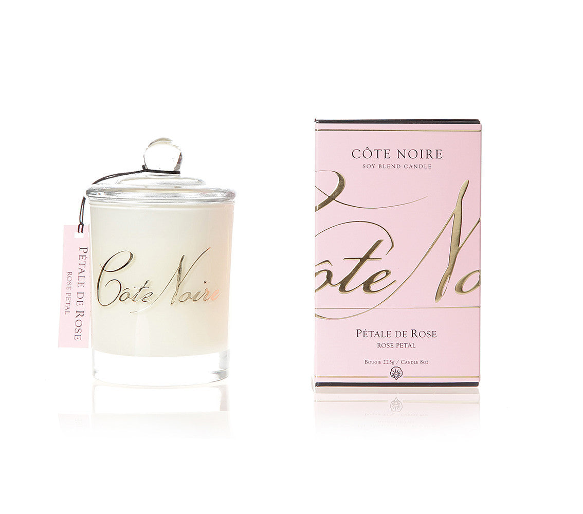 Côte Noire 225g Sviečka - Rose Petal