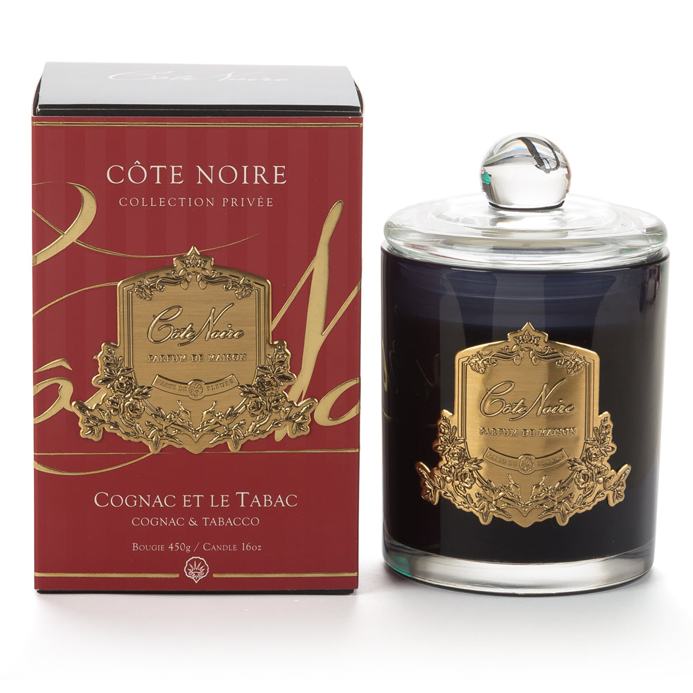 Signature Range 185g Sviečka Limited Edition - Cognac & Tabacco