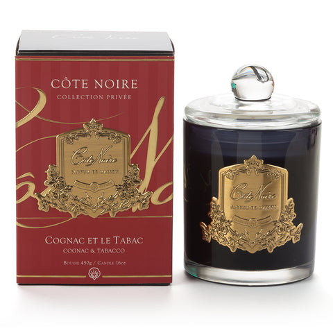 Signature Range 185g Sviečka Limited Edition - Cognac & Tabacco