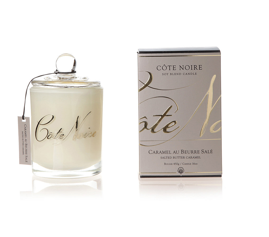 Côte Noire 450g Sviečka - Salted Butter Caramel