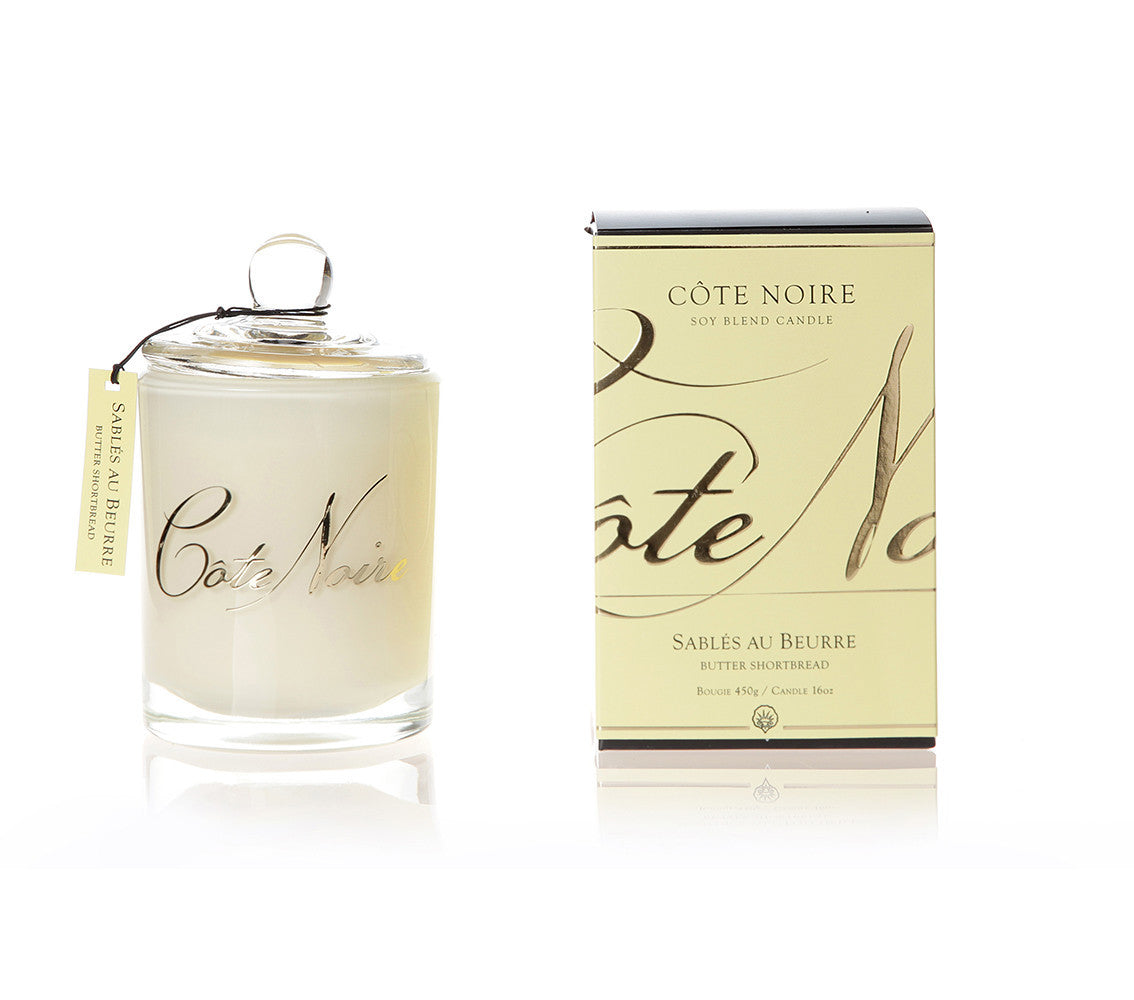 Côte Noire 450g Sviečka - Butter Shortbread