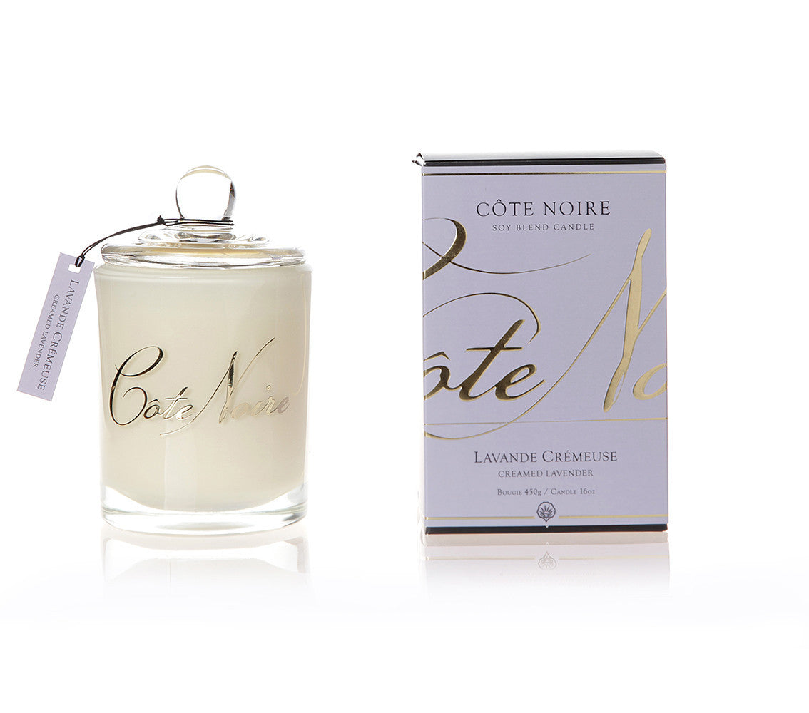 Côte Noire 450g Sviečka - Creamed Lavender
