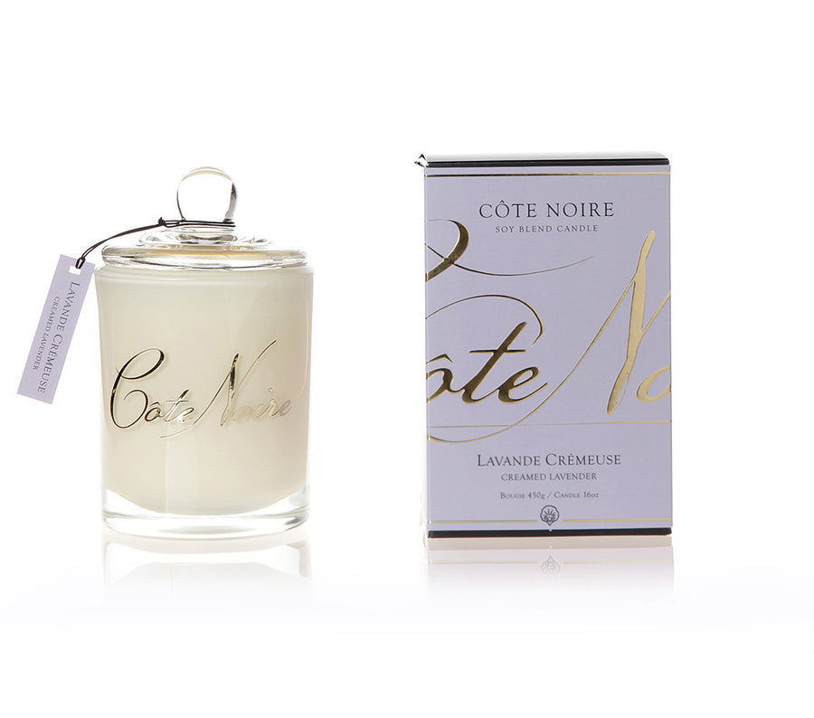 Côte Noire 450g Sviečka - Creamed Lavender