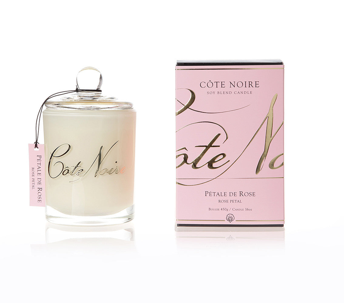 Côte Noire 450g Sviečka - Rose Petal