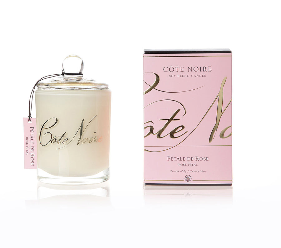 Côte Noire 450g Sviečka - Rose Petal