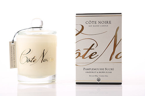 Côte Noire 450g Sviečka - Grapefruit & Brown Sugar