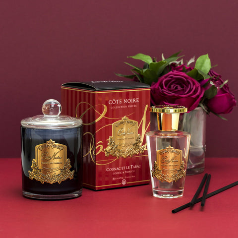 Signature Range 185g Sviečka Limited Edition - Cognac & Tabacco