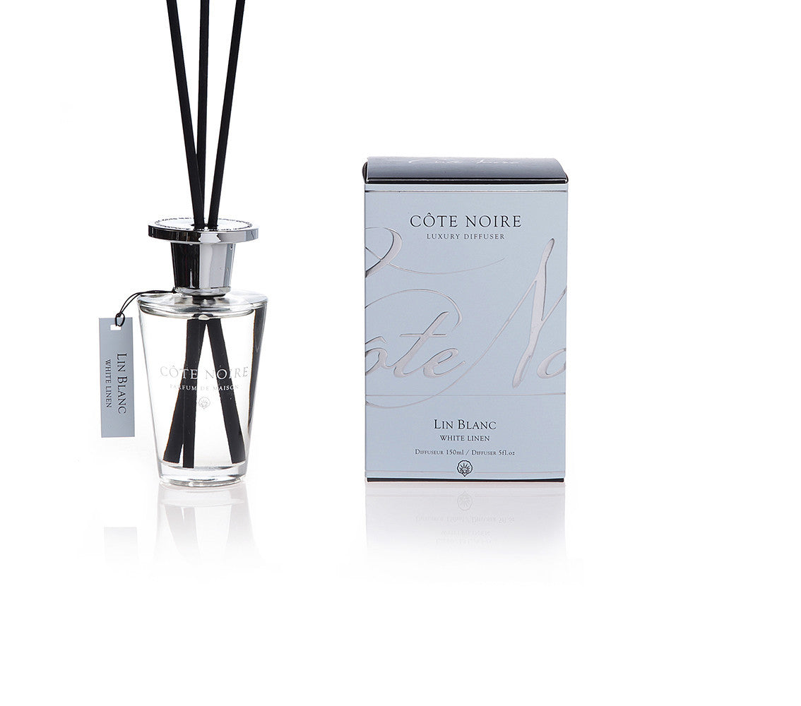 Côte Noire 150ml Difúzer - White Linen
